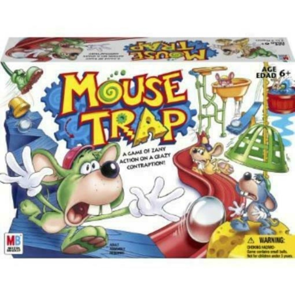 MOUSE TRAP 2005 Board Game by Milton Bradley Hasbro Brand New Sealed Family Fun